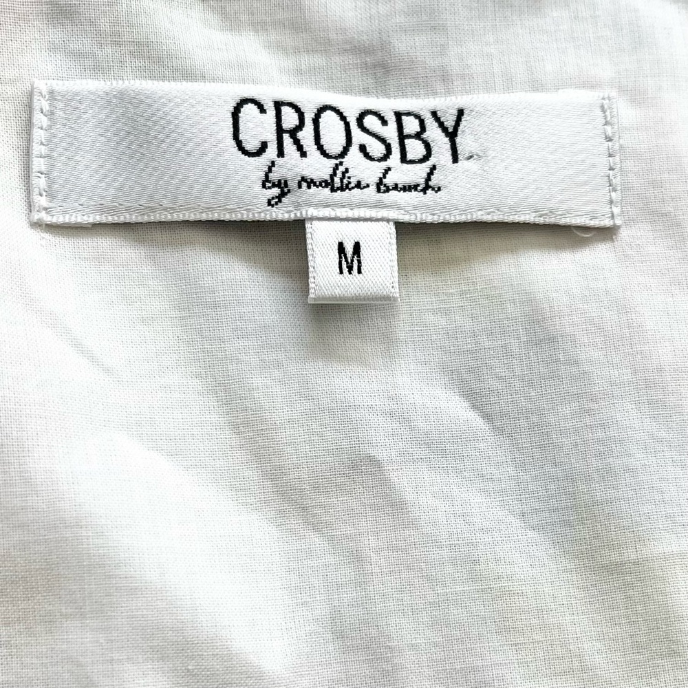 CROSBY by Mollie Burch Brawley Dress Poinciana Size Medium Floral Dainty Chic - Picture 5 of 11